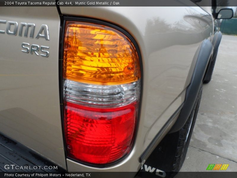 Mystic Gold Metallic / Oak 2004 Toyota Tacoma Regular Cab 4x4