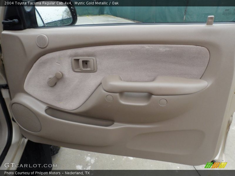 Mystic Gold Metallic / Oak 2004 Toyota Tacoma Regular Cab 4x4