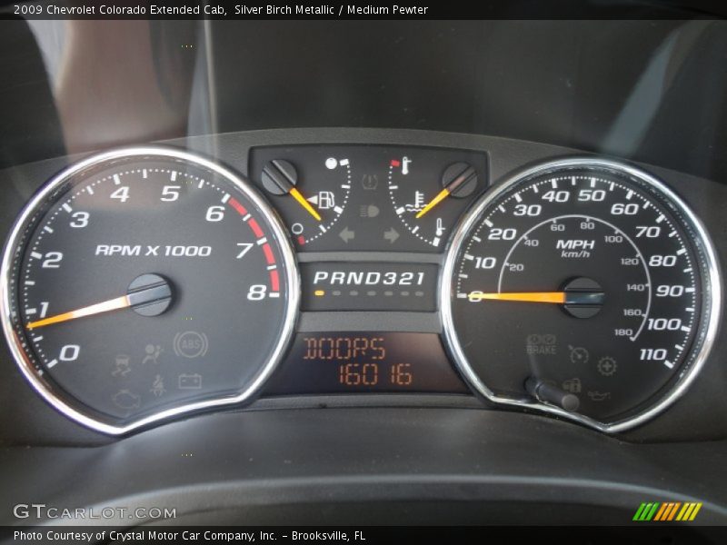  2009 Colorado Extended Cab Extended Cab Gauges