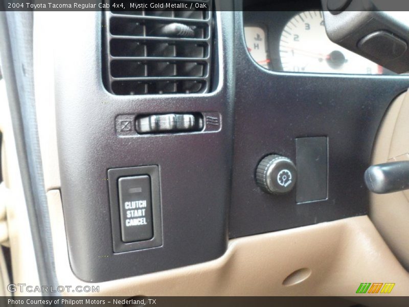Mystic Gold Metallic / Oak 2004 Toyota Tacoma Regular Cab 4x4