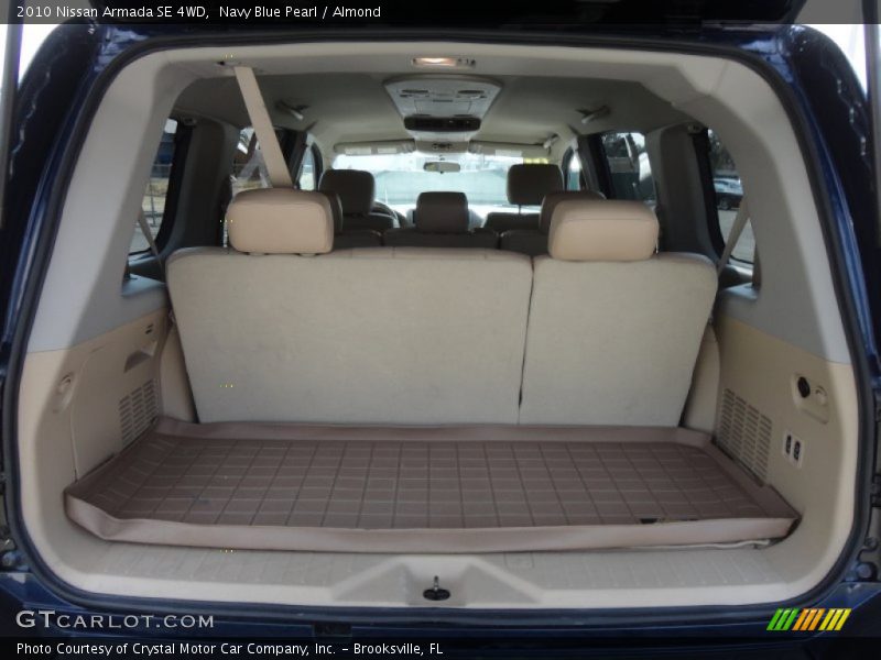 Navy Blue Pearl / Almond 2010 Nissan Armada SE 4WD