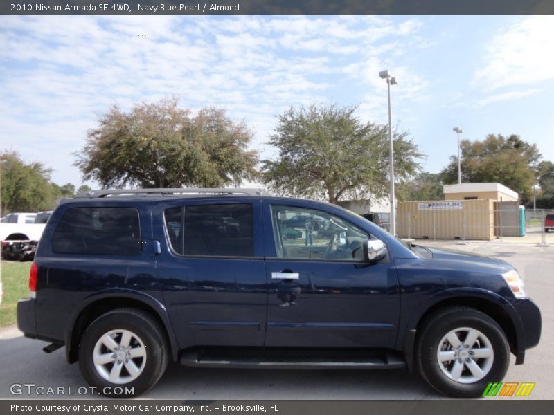 Navy Blue Pearl / Almond 2010 Nissan Armada SE 4WD
