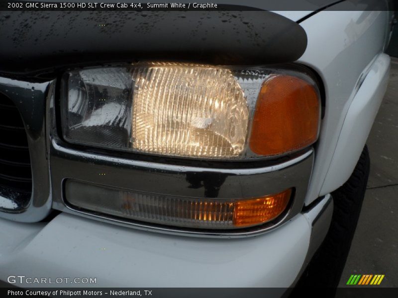Summit White / Graphite 2002 GMC Sierra 1500 HD SLT Crew Cab 4x4