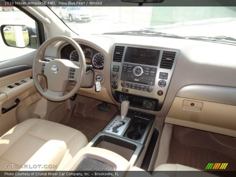  2010 Armada SE 4WD Almond Interior