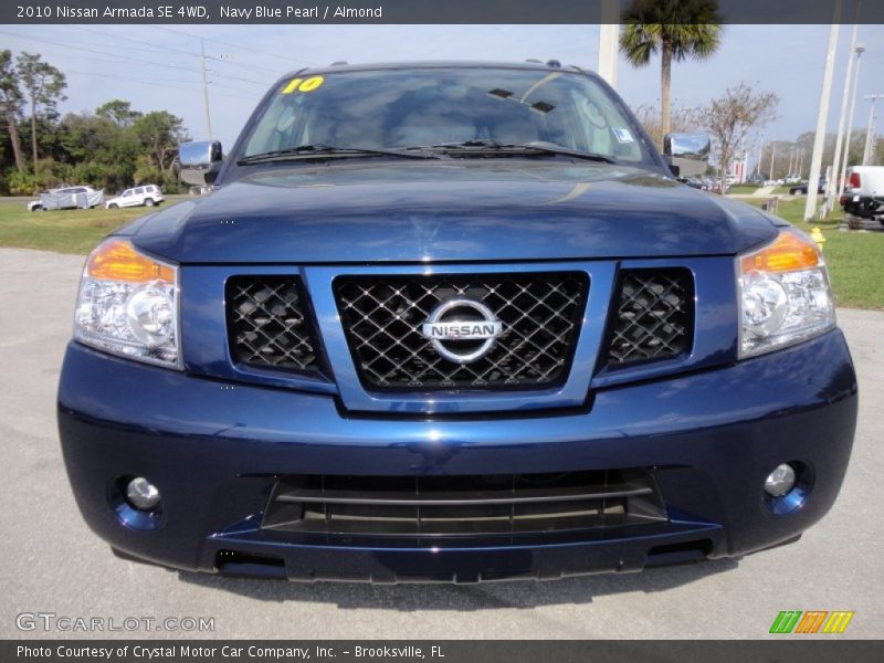 Navy Blue Pearl / Almond 2010 Nissan Armada SE 4WD