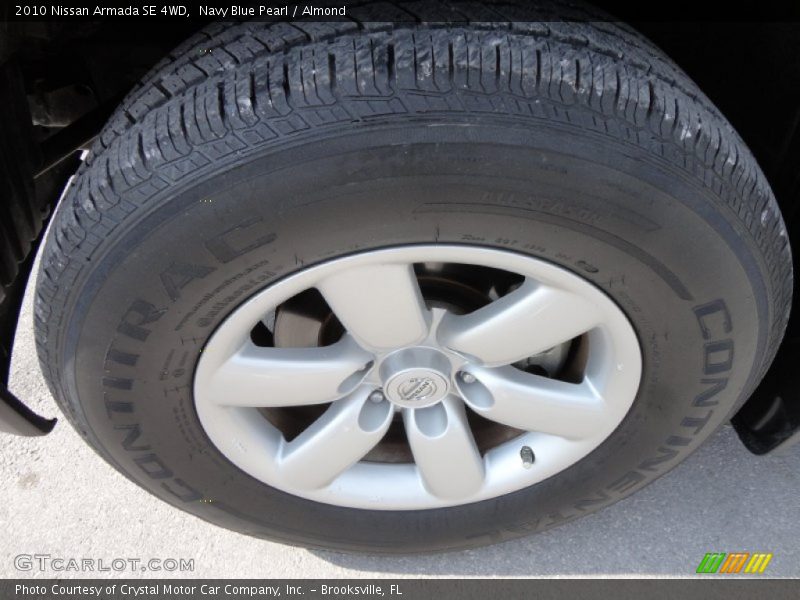 Navy Blue Pearl / Almond 2010 Nissan Armada SE 4WD