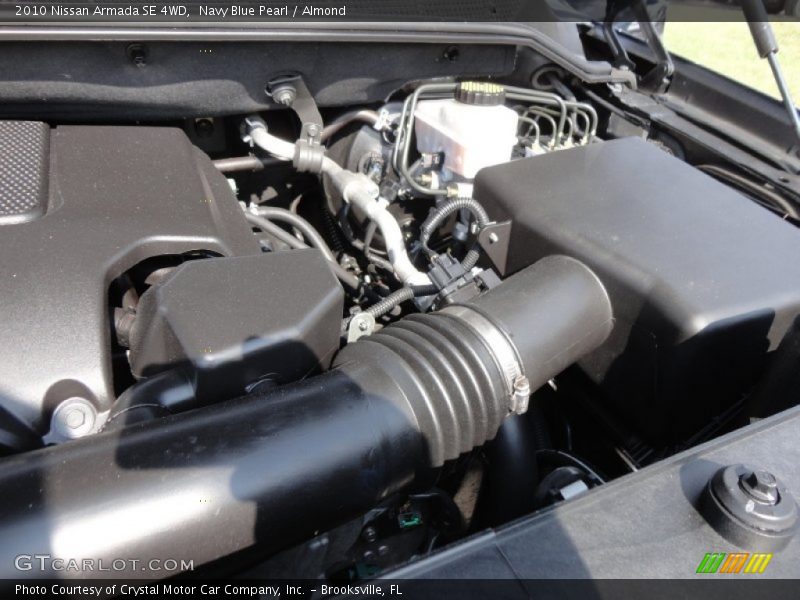 Navy Blue Pearl / Almond 2010 Nissan Armada SE 4WD