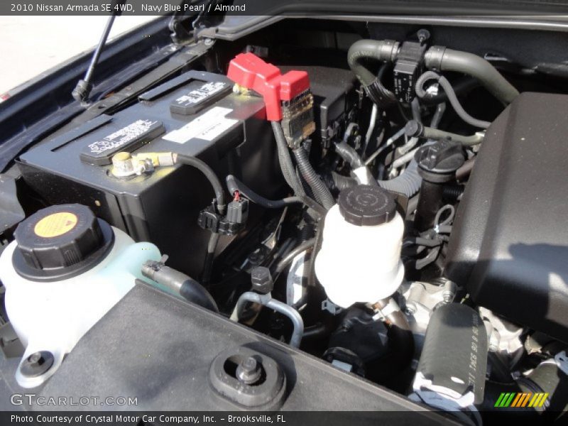 Navy Blue Pearl / Almond 2010 Nissan Armada SE 4WD