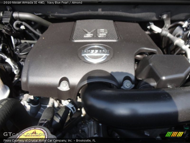 Navy Blue Pearl / Almond 2010 Nissan Armada SE 4WD