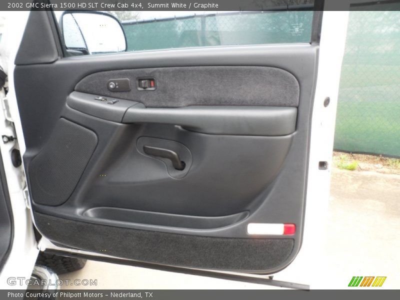 Door Panel of 2002 Sierra 1500 HD SLT Crew Cab 4x4