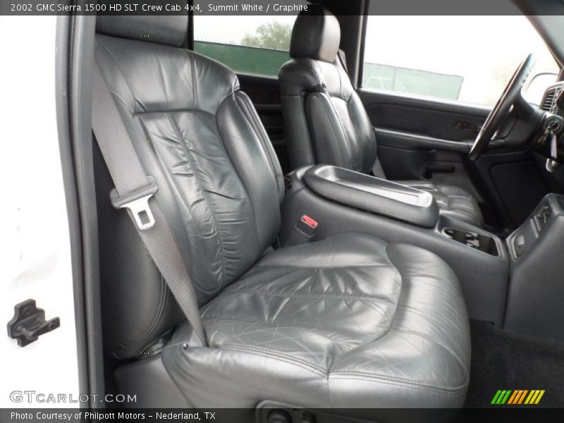 2002 Sierra 1500 HD SLT Crew Cab 4x4 Graphite Interior