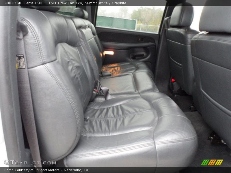  2002 Sierra 1500 HD SLT Crew Cab 4x4 Graphite Interior