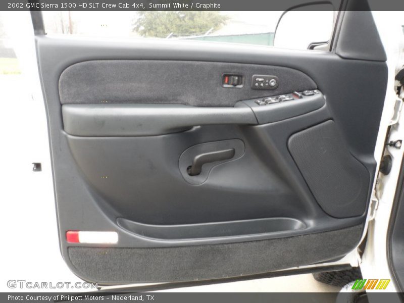Summit White / Graphite 2002 GMC Sierra 1500 HD SLT Crew Cab 4x4