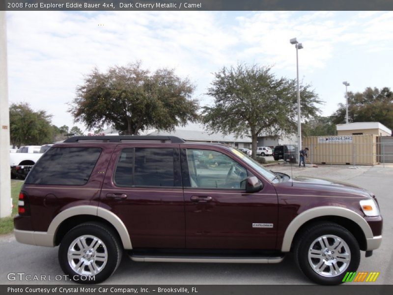  2008 Explorer Eddie Bauer 4x4 Dark Cherry Metallic