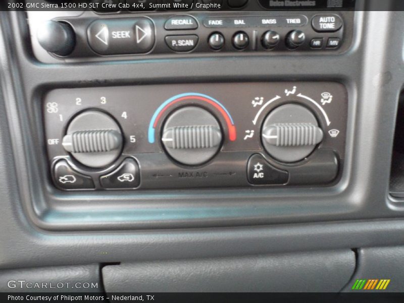 Summit White / Graphite 2002 GMC Sierra 1500 HD SLT Crew Cab 4x4