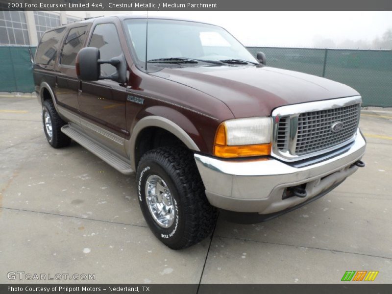 Front 3/4 View of 2001 Excursion Limited 4x4