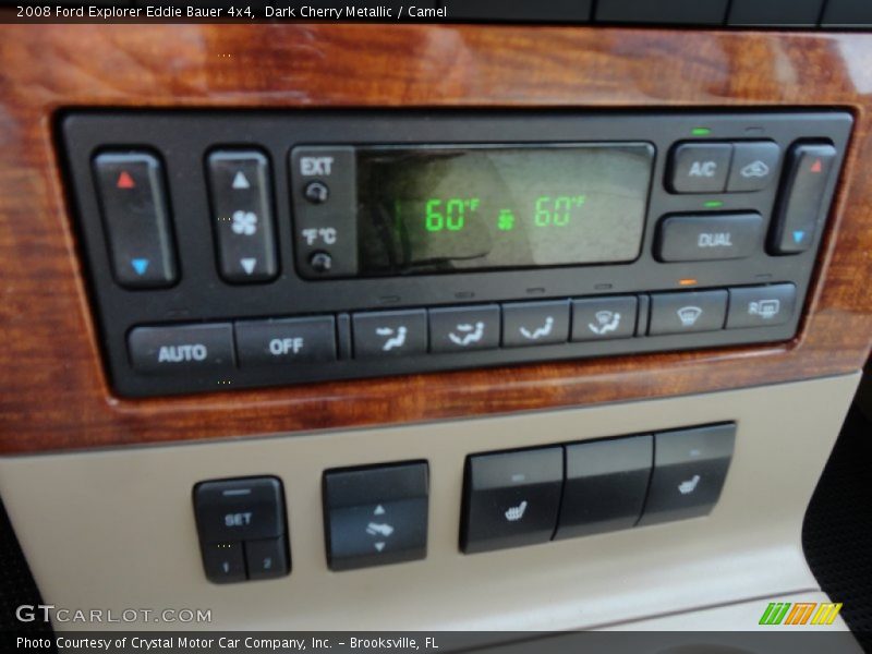 Controls of 2008 Explorer Eddie Bauer 4x4