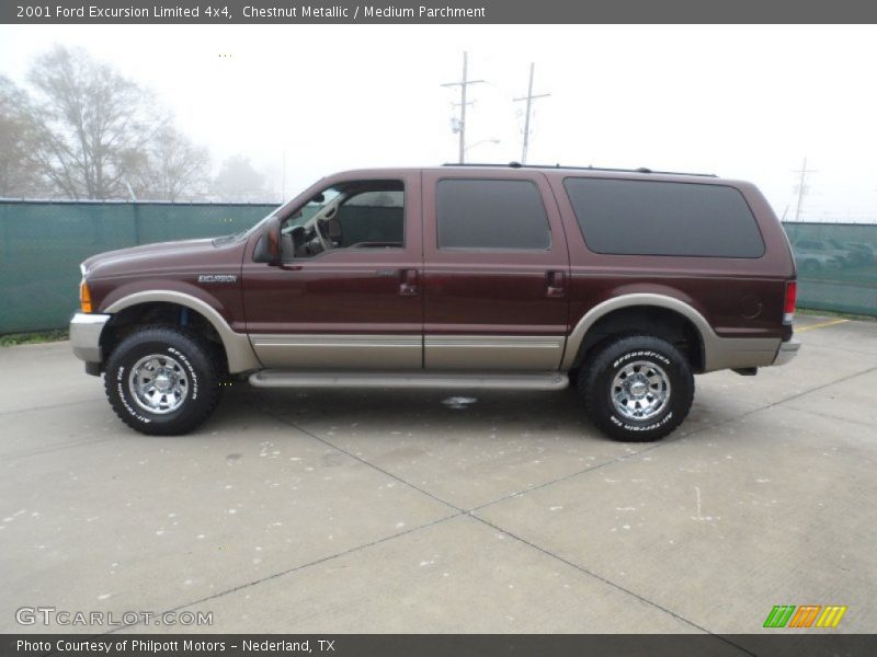 Chestnut Metallic / Medium Parchment 2001 Ford Excursion Limited 4x4