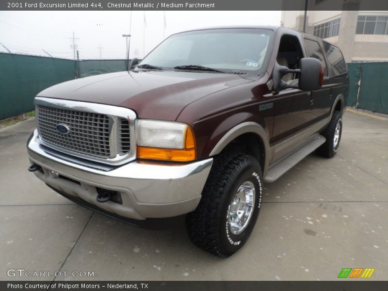 Chestnut Metallic / Medium Parchment 2001 Ford Excursion Limited 4x4
