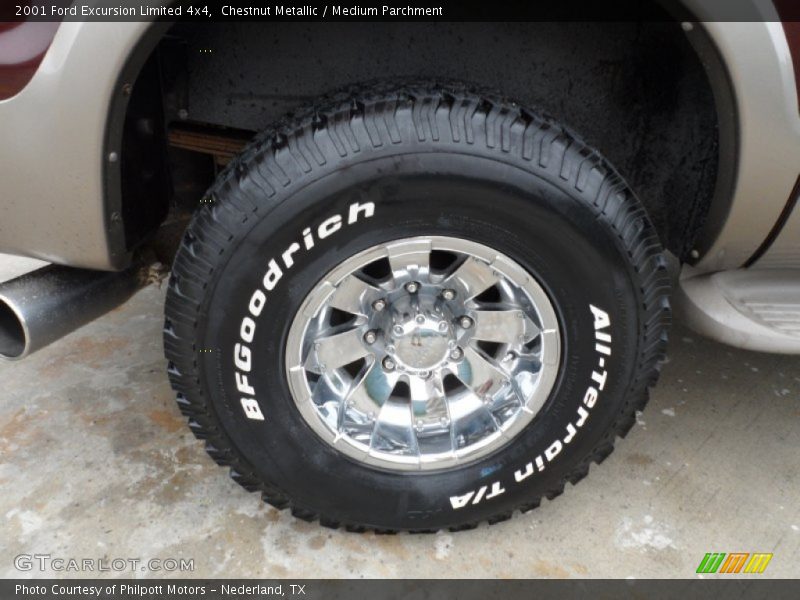 Custom Wheels of 2001 Excursion Limited 4x4