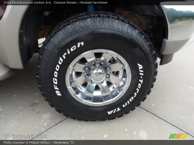 Custom Wheels of 2001 Excursion Limited 4x4