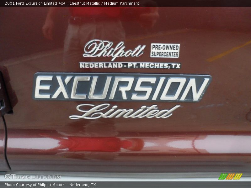 Chestnut Metallic / Medium Parchment 2001 Ford Excursion Limited 4x4