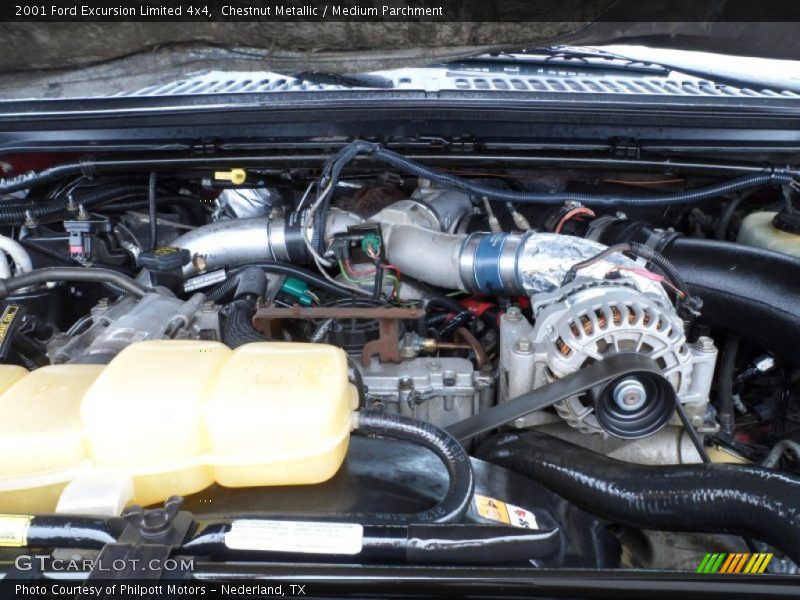  2001 Excursion Limited 4x4 Engine - 7.3 Liter OHV 16-Valve Power Stroke Turbo-Diesel V8