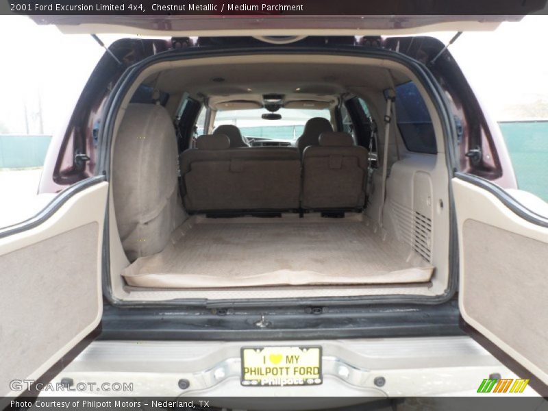 Chestnut Metallic / Medium Parchment 2001 Ford Excursion Limited 4x4