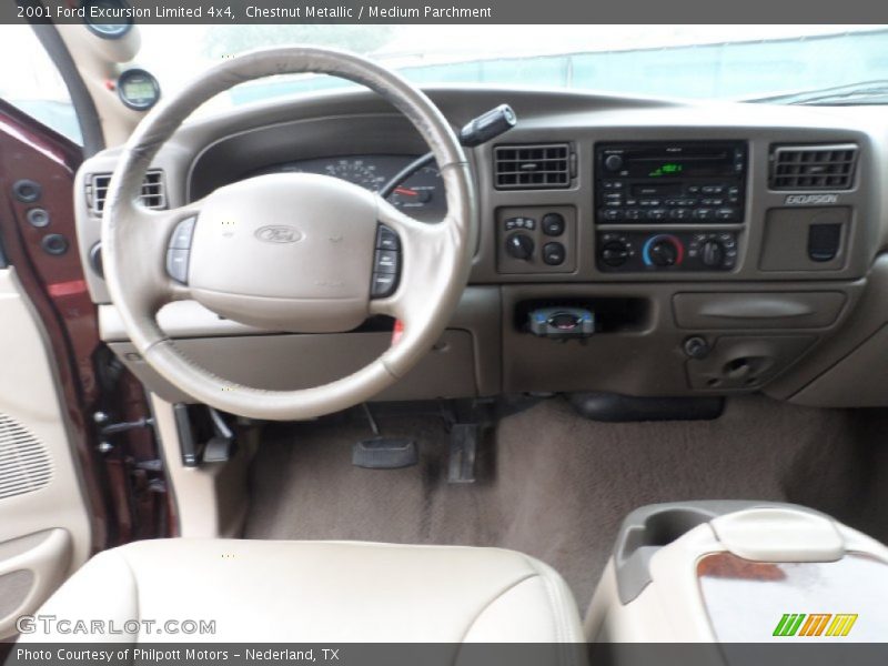 Chestnut Metallic / Medium Parchment 2001 Ford Excursion Limited 4x4