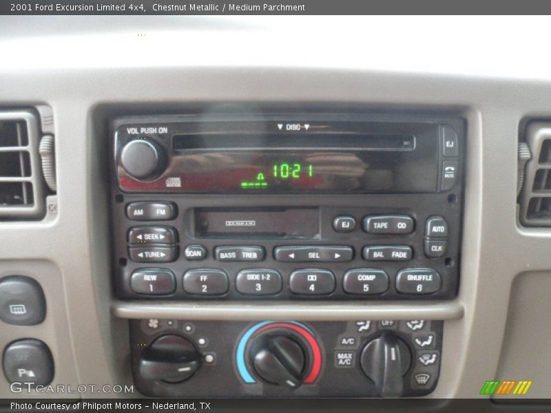 Audio System of 2001 Excursion Limited 4x4