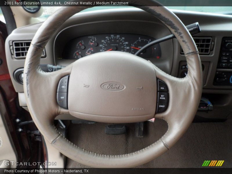 Chestnut Metallic / Medium Parchment 2001 Ford Excursion Limited 4x4
