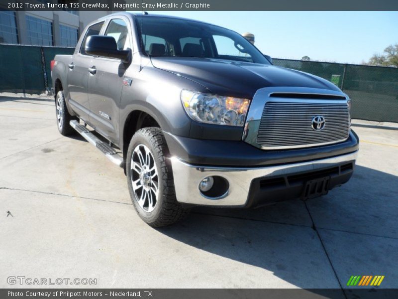 Magnetic Gray Metallic / Graphite 2012 Toyota Tundra TSS CrewMax
