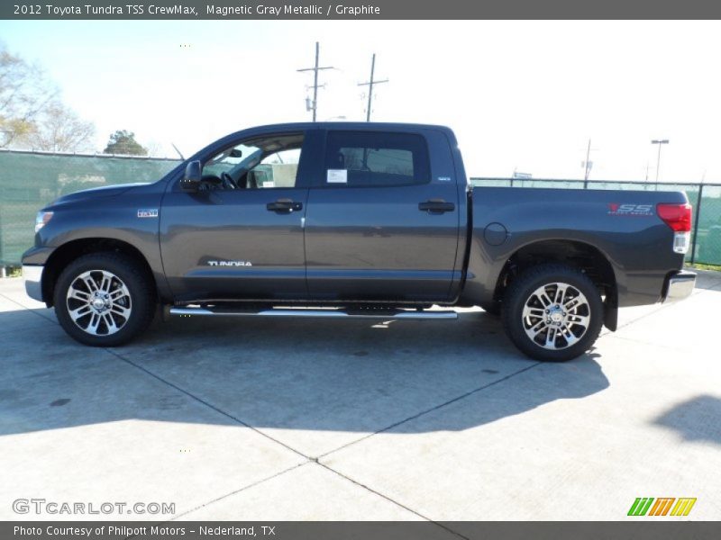 Magnetic Gray Metallic / Graphite 2012 Toyota Tundra TSS CrewMax