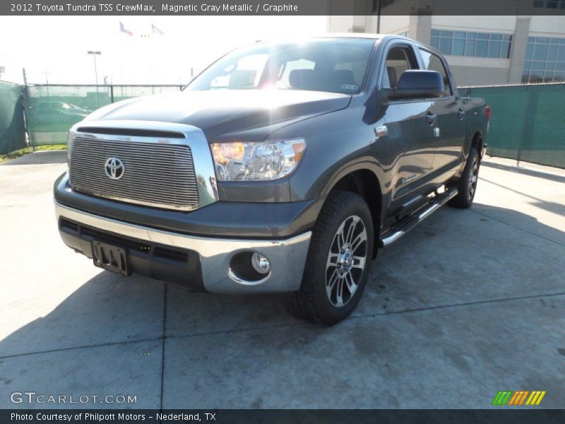 Magnetic Gray Metallic / Graphite 2012 Toyota Tundra TSS CrewMax
