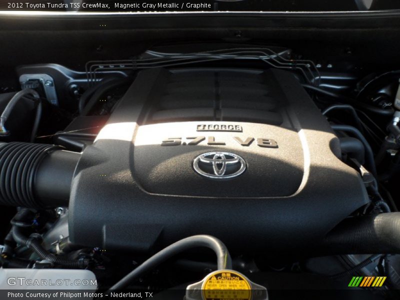 Magnetic Gray Metallic / Graphite 2012 Toyota Tundra TSS CrewMax