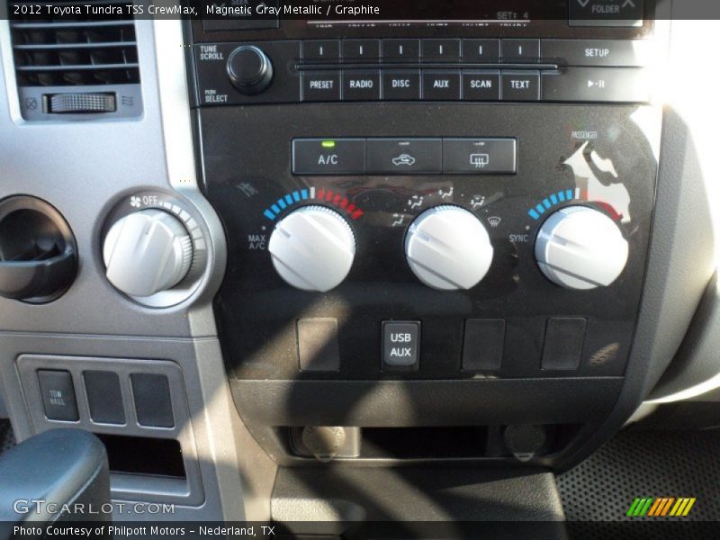Magnetic Gray Metallic / Graphite 2012 Toyota Tundra TSS CrewMax