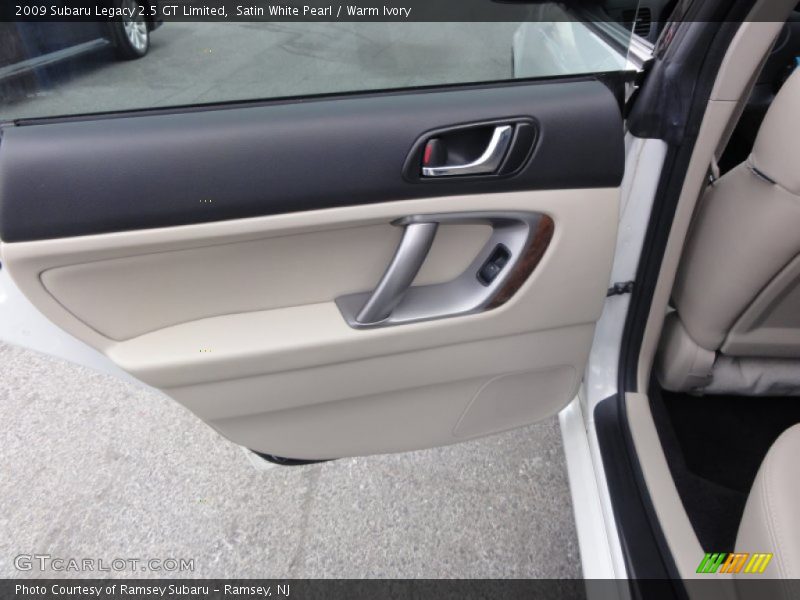 Door Panel of 2009 Legacy 2.5 GT Limited