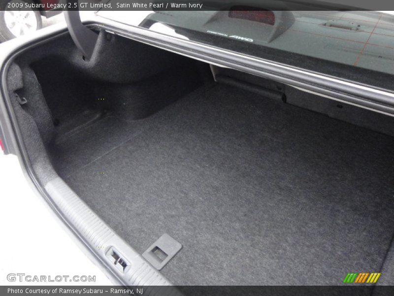 Satin White Pearl / Warm Ivory 2009 Subaru Legacy 2.5 GT Limited