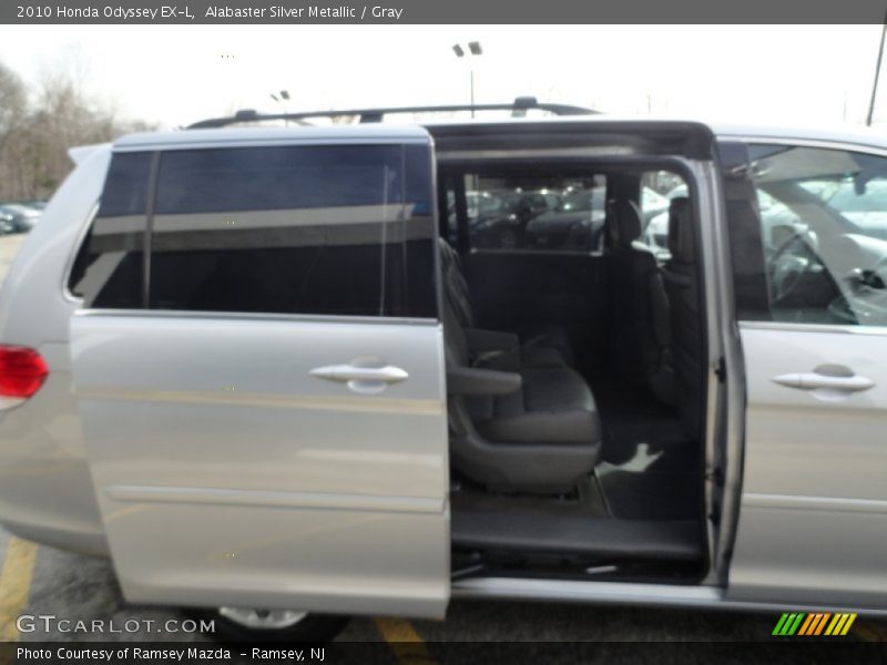 Alabaster Silver Metallic / Gray 2010 Honda Odyssey EX-L