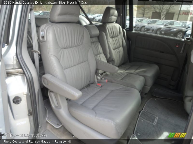 Alabaster Silver Metallic / Gray 2010 Honda Odyssey EX-L