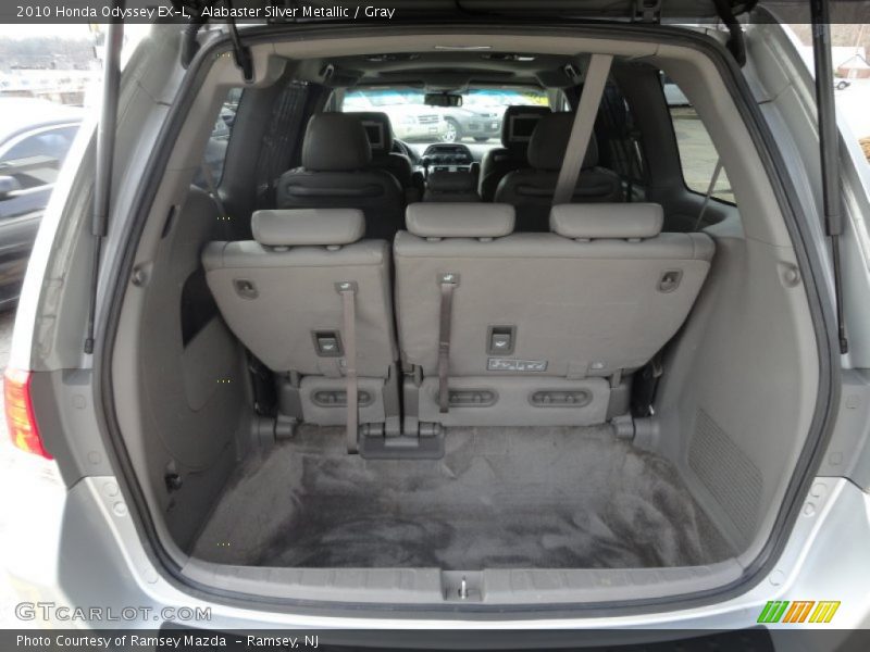 Alabaster Silver Metallic / Gray 2010 Honda Odyssey EX-L