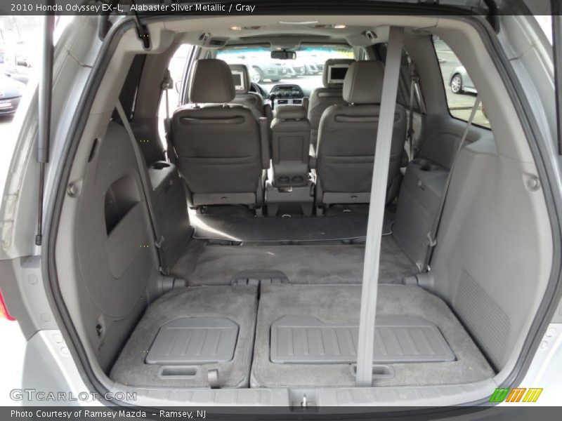 Alabaster Silver Metallic / Gray 2010 Honda Odyssey EX-L