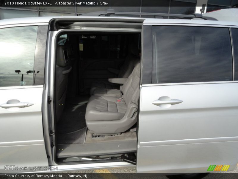 Alabaster Silver Metallic / Gray 2010 Honda Odyssey EX-L