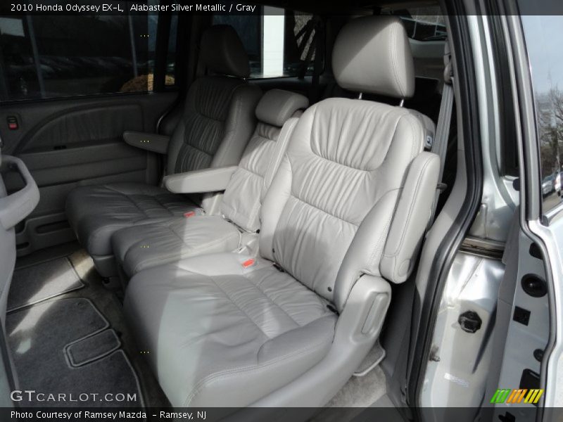 Alabaster Silver Metallic / Gray 2010 Honda Odyssey EX-L