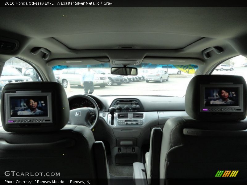 Alabaster Silver Metallic / Gray 2010 Honda Odyssey EX-L