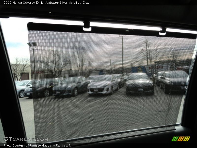 Alabaster Silver Metallic / Gray 2010 Honda Odyssey EX-L