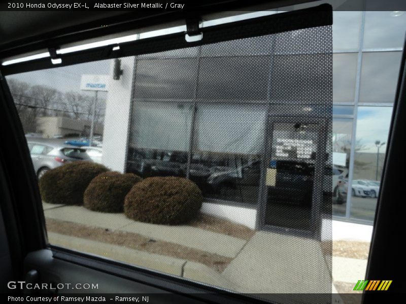 Alabaster Silver Metallic / Gray 2010 Honda Odyssey EX-L