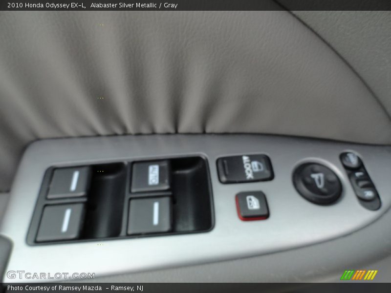 Alabaster Silver Metallic / Gray 2010 Honda Odyssey EX-L