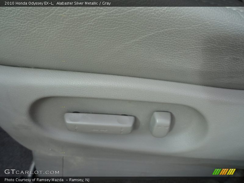 Alabaster Silver Metallic / Gray 2010 Honda Odyssey EX-L
