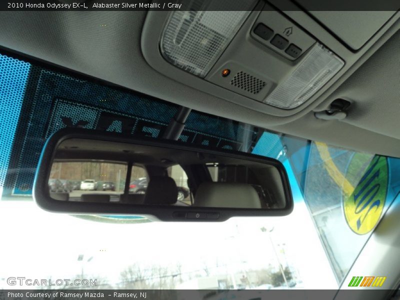 Alabaster Silver Metallic / Gray 2010 Honda Odyssey EX-L